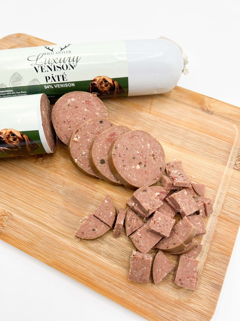 made from high-quality, lean venison meat, providing a healthy, high-protein snack.