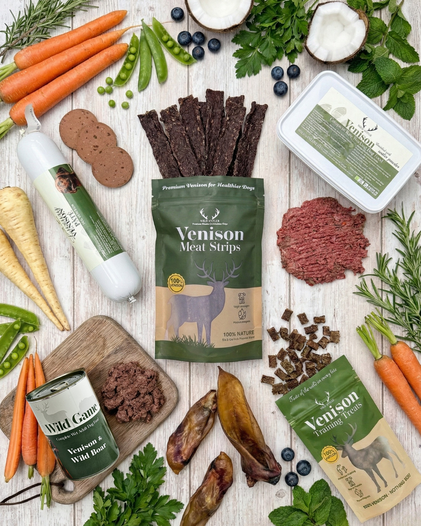 Premium Venison dog food, treats, chews & British antlers – Wild Antler