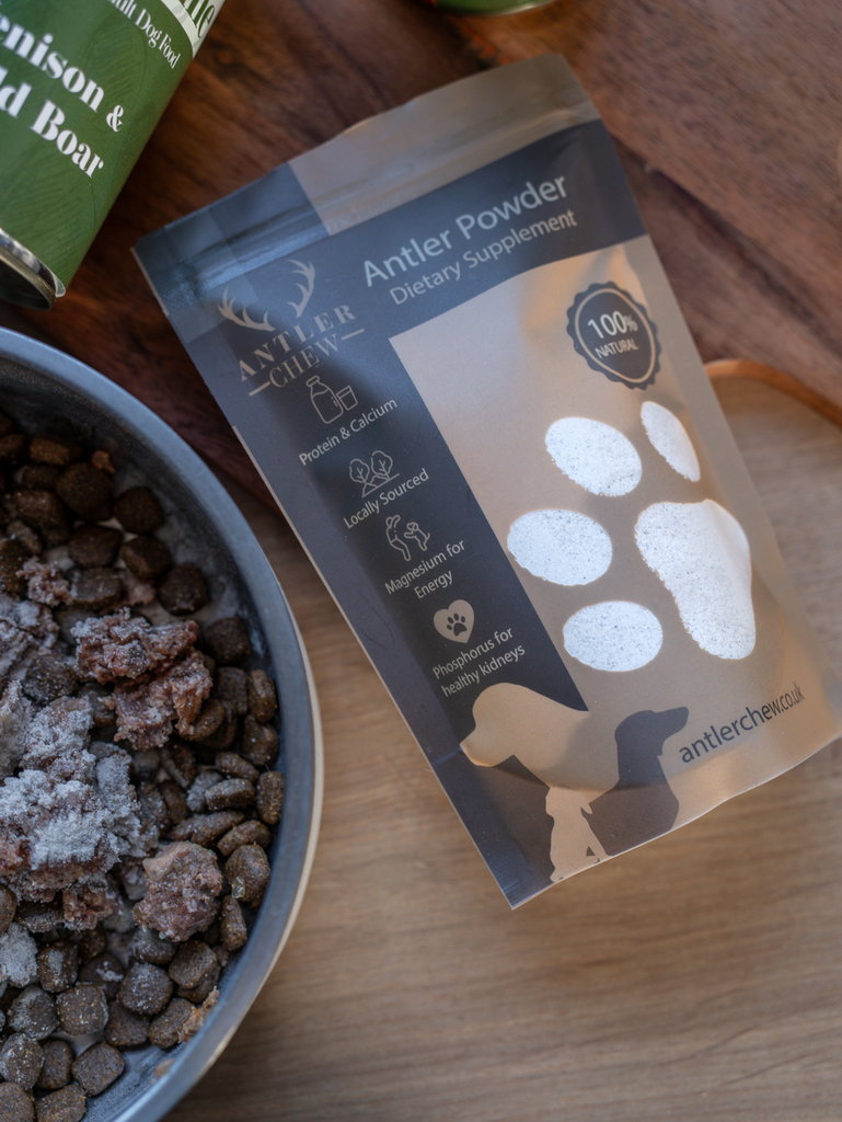 Deer Antler Powder Supplement for Dogs – Wild Antler