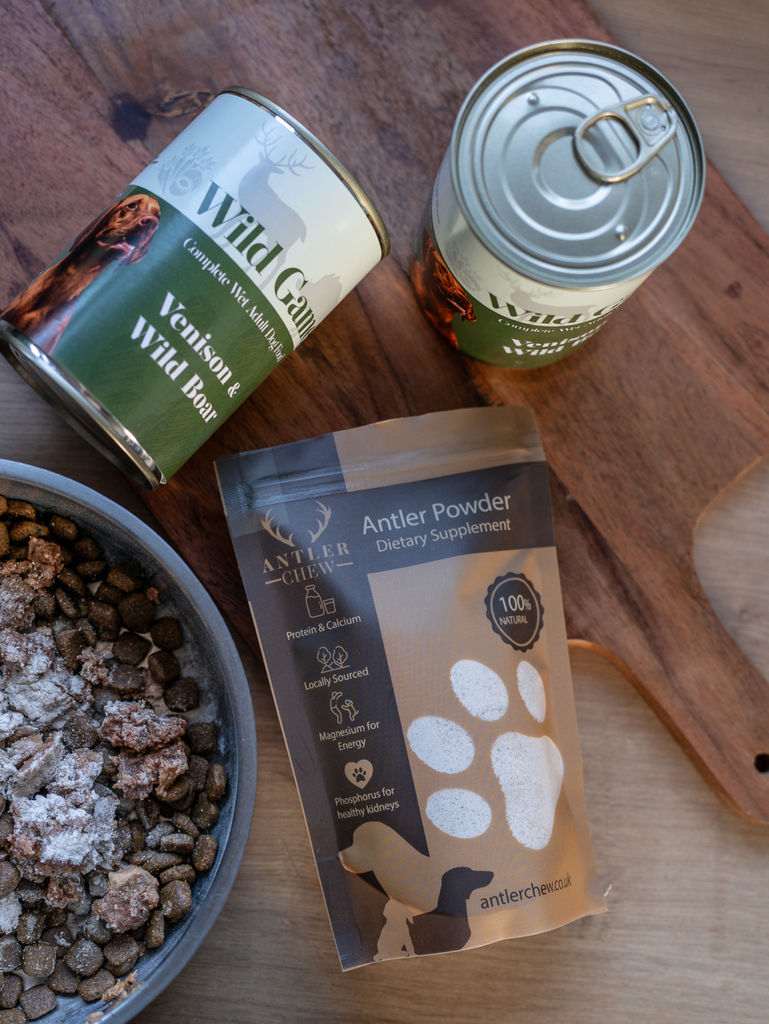 Deer Antler Powder Supplement for Dogs – Wild Antler