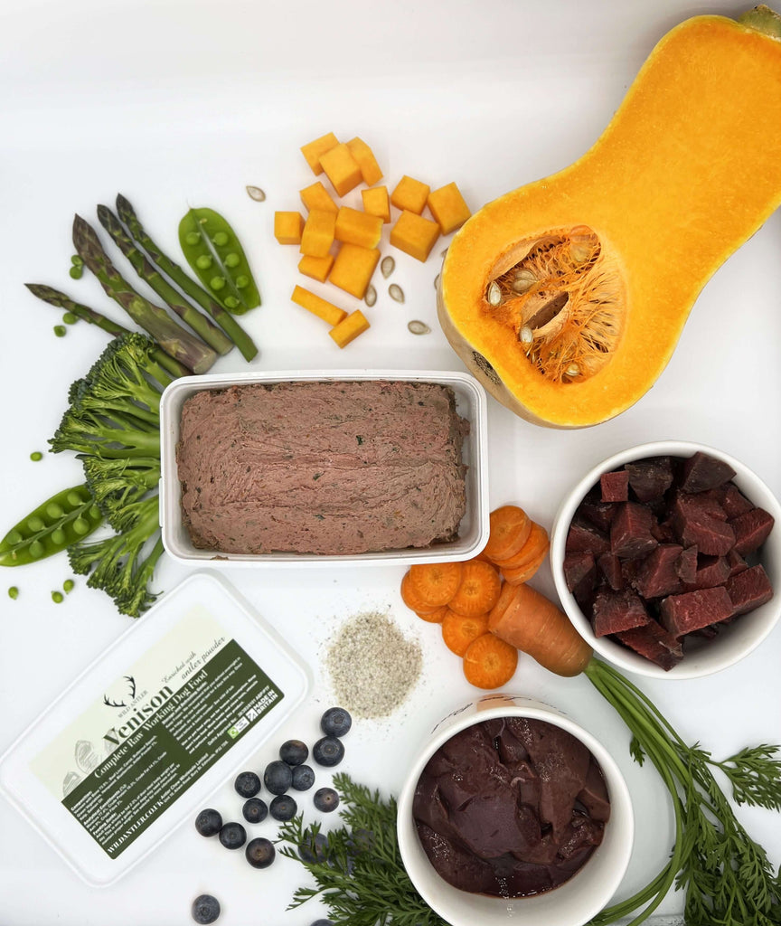Enhanced with carefully balanced vitamins and minerals, our Venison Raw Dog Food 